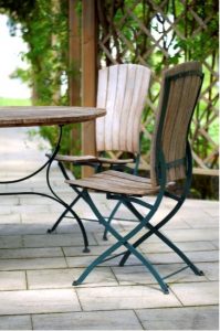 wood patio chairs
